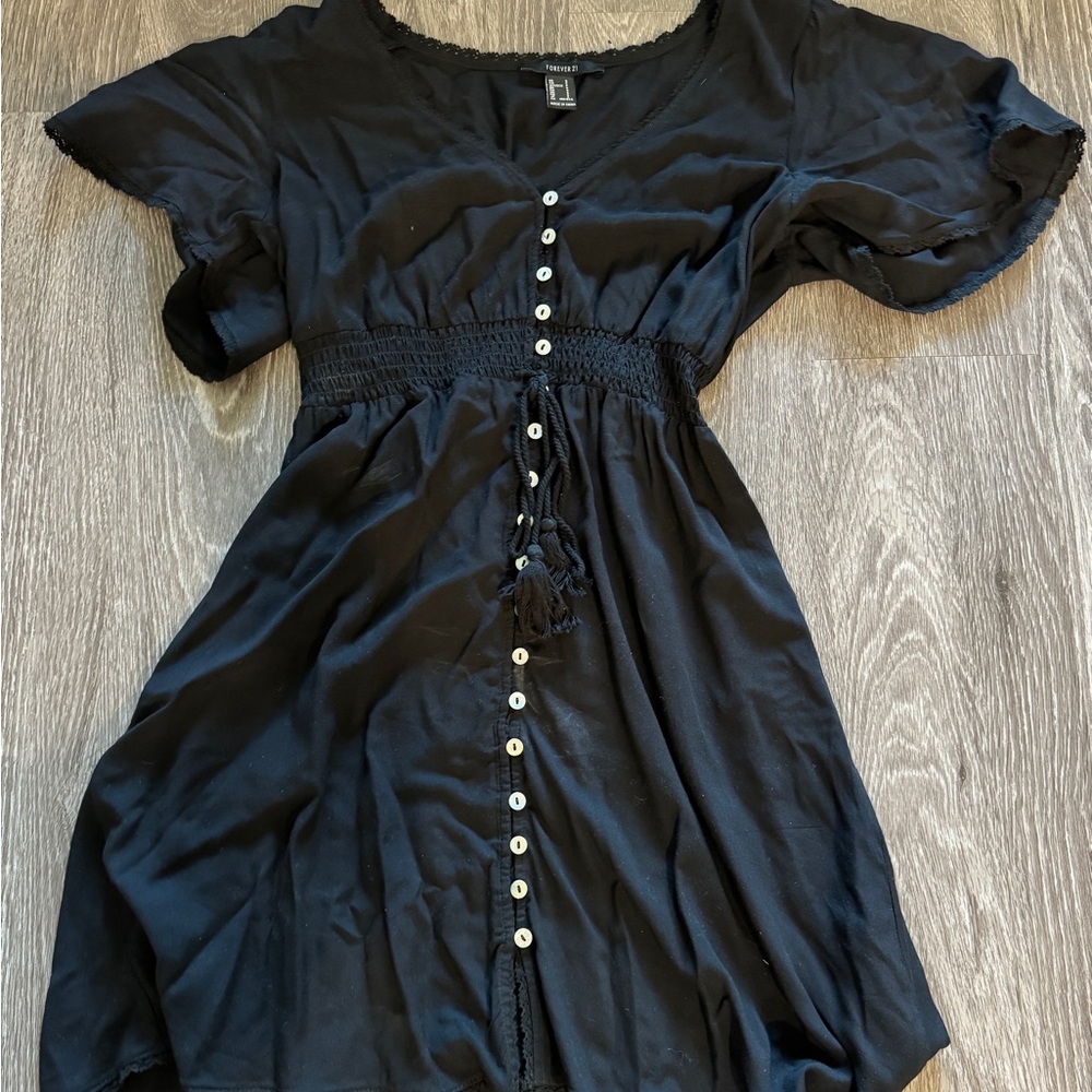 Adorable Black Mini Dress